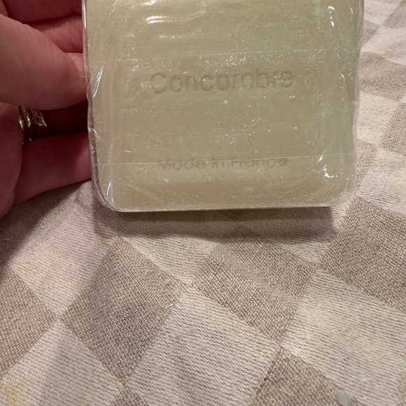 2 BARS Cucumber Soap Triple Milled made in France    *******TWO BARS FOR $15**** - Picture 5 of 6